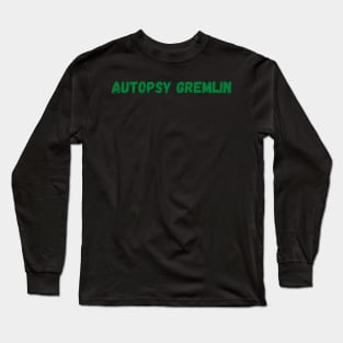 Autopsy Gremlin - NCIS sticker Long Sleeve T-Shirt